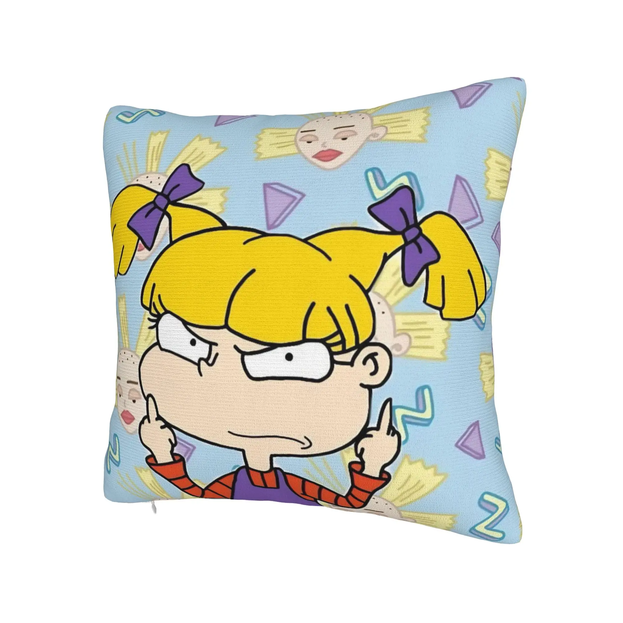Cartoon R-Rugrats Pillow Cover Product Soft Cushion Cover Gift  Throw Pillow Case Cover Home Multi Size