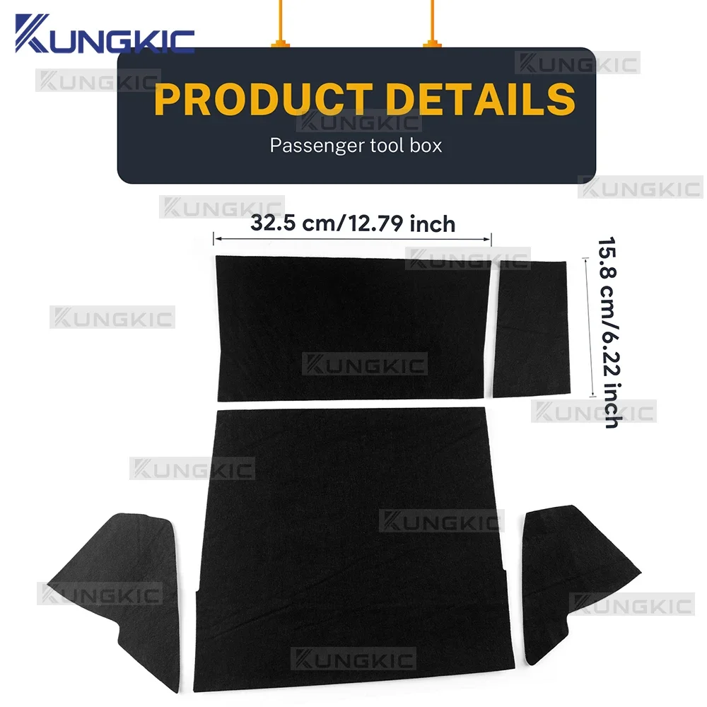 Premium Suede For 2020 2021 2022 2023 2024 2025 2026 Seat Leon MK4 Cupra Leon Cupra Formentor Co-Pilot Toolbox Sticker