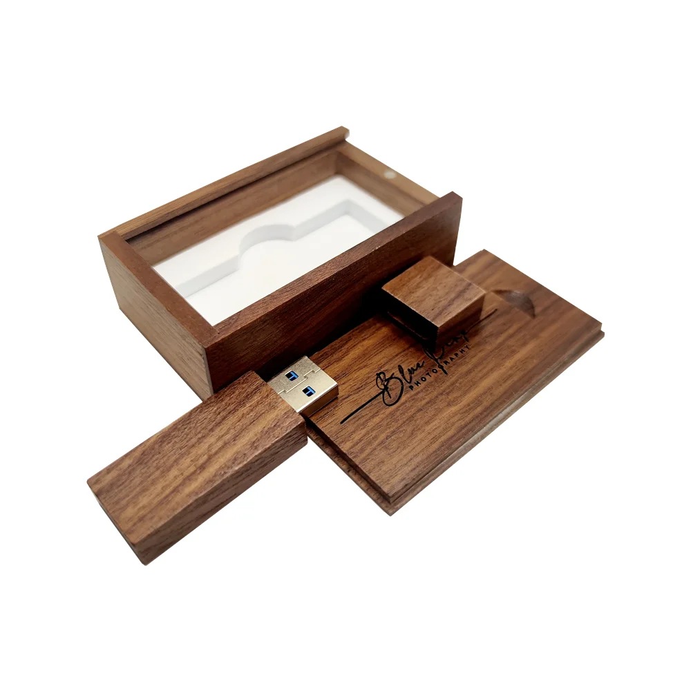 10 قطعة/الوحدة مجاني مخصص النقش بالليزر شعار الجوز قطاع USB3.0 عالية السرعة فلاش حملة 4 جيجابايت 16 جيجابايت 32 جيجابايت 64 جيجابايت 128 جيجابايت و الجوز صندوق