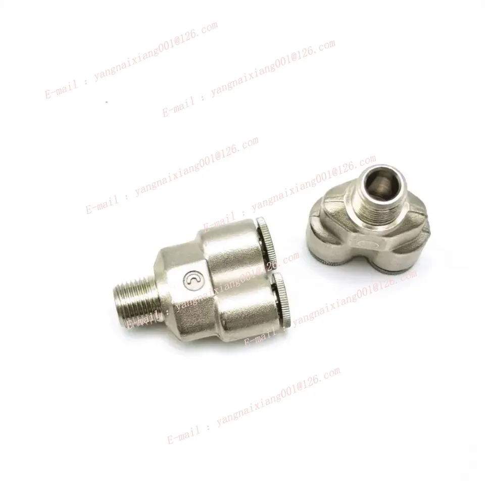 

2pcs Y-shaped Connectors for HOFMANN Tire Changer Rotary Coupler ST0019849 Joint Tee pneumatic Connector