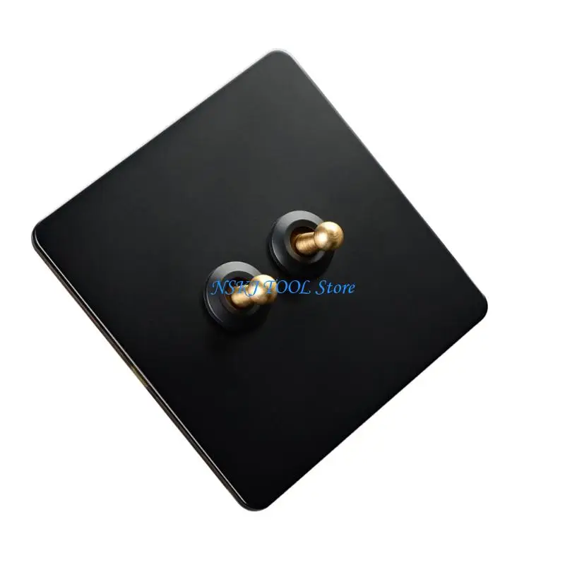 

L8RC Modern 86 Toggle Switches Panel Component Artistic Designs Strong Electrical Switches Panels for Hoime Office