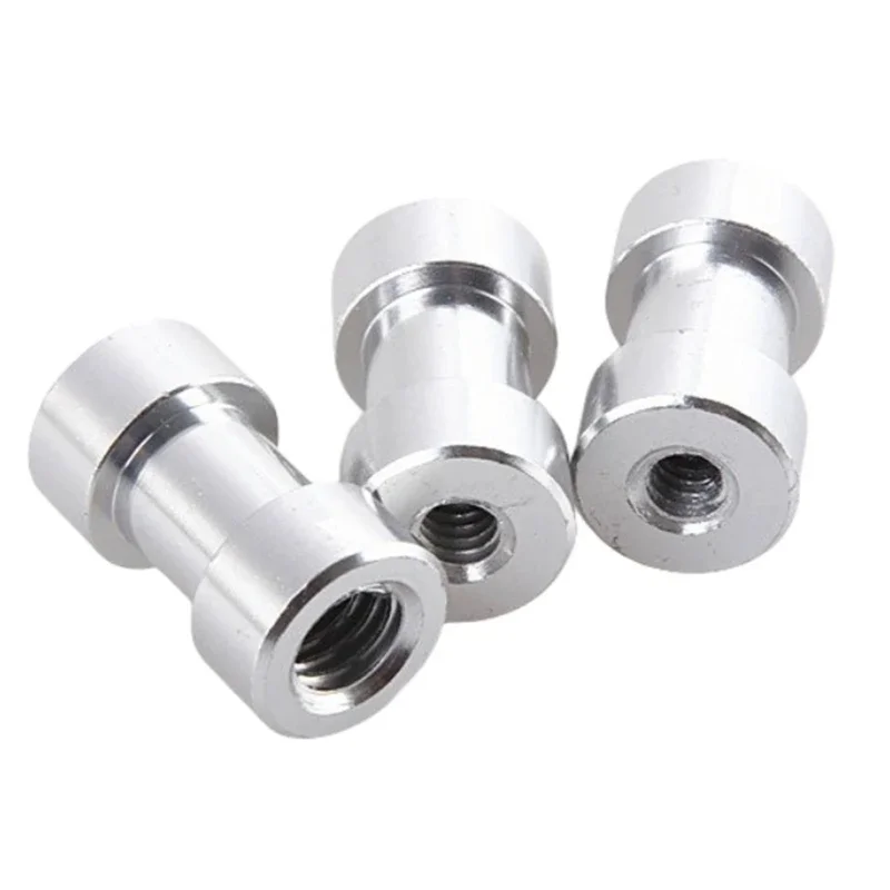 1pc 1/4 بوصة أنثى إلى 3/8 بوصة محول الخيط الإناث