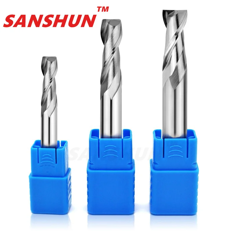 Milling Cutter Alloy Coating Tungsten Steel Tool By Aluminum Cnc Maching 2 Blade Endmills Top Milling Cutter Wood Milling Cutter