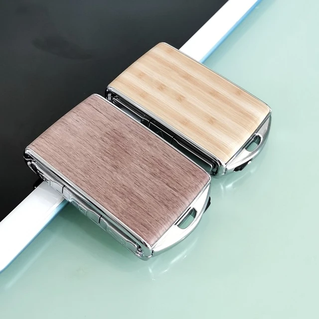 Imitation wood grain Car Key Case Classic Fashion Car Key Cover for Volvo  S60 S90 XC40 XC60 XC90 V60 V90 - AliExpress