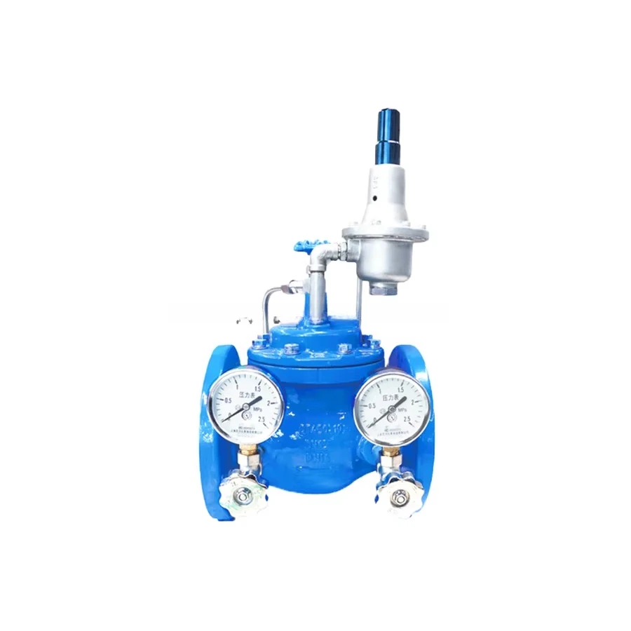 صمام تخفيض الضغط يعمل بالشفط، صمام التحكم في مياه الحديدي الهيدروليكي