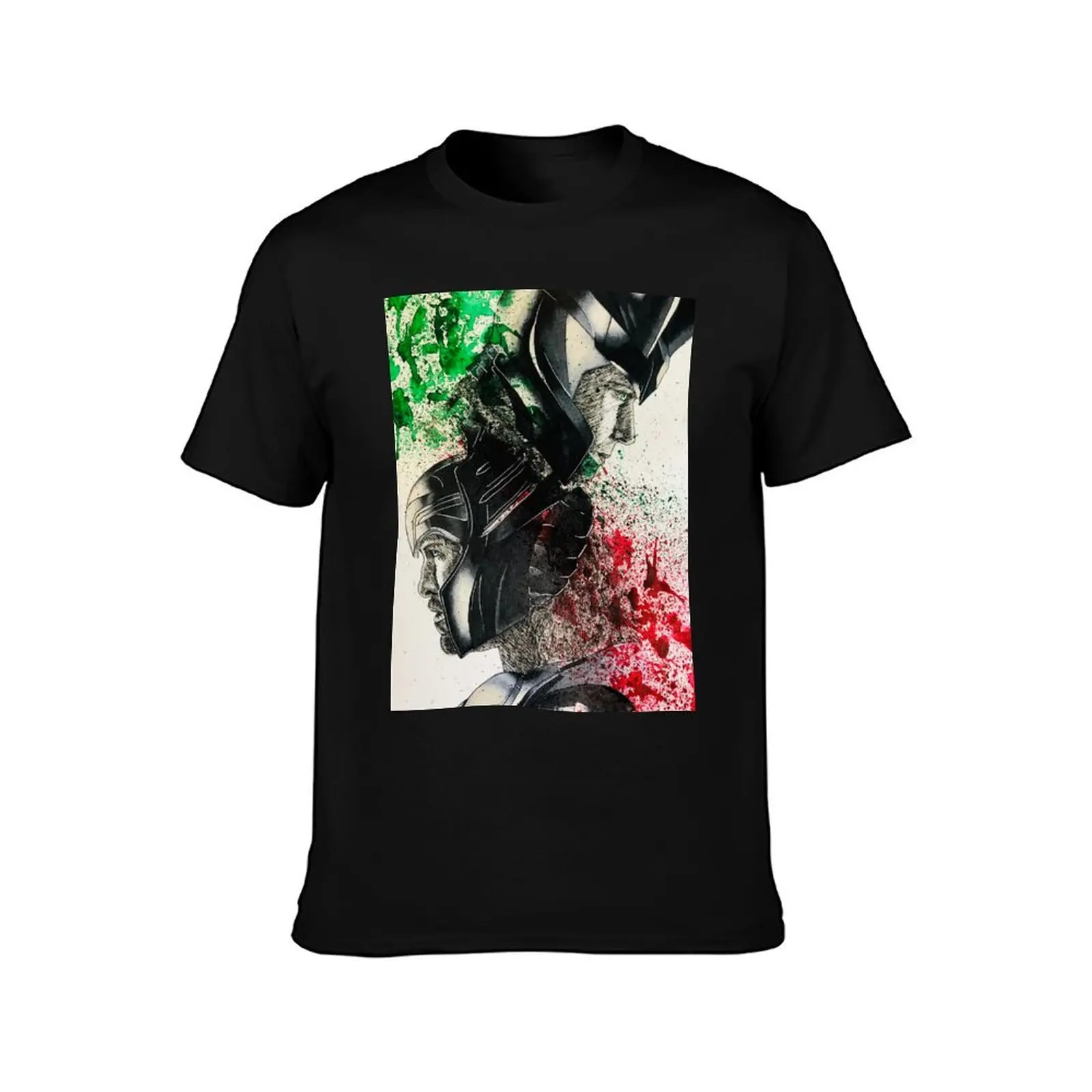 Thunder and Mischief T-Shirt Summer Casual Cotton Tee Oversized Streetwear Tops Vintage Graphic Print Loose Fit Short Sleeve