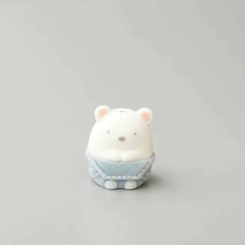 8Pcs/set Kawaii Sumikko Gurashi Mini Action Figures Cute Ornaments Cake Decoration Dolls Adorable Hobby Toys Children Xmas Gift