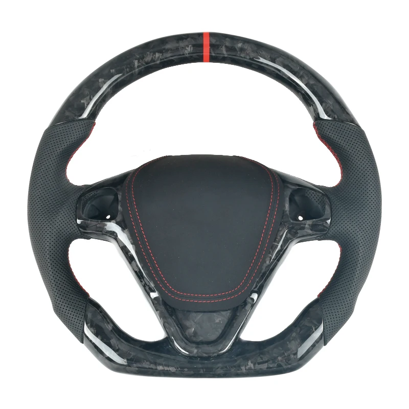 Carbon Fiber Steering Wheel MK7 MK7.5 St180 2009 2010 2011 2012 2013 2014 2015 2016 2017 Custom