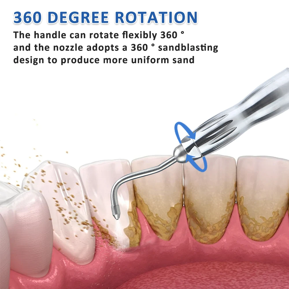 High quality Dental Air Polishing Prophy Air Flow Teeth Cleaning KV connect Dentists Polisher Tools