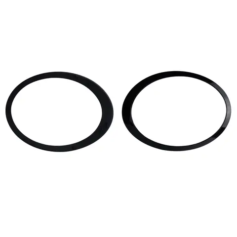 2x Glanssvarta strålkastarringar för ramskydd till Mini Cooper R55 R56 R57 2007-2015 10 best sales mini-r58 - №3