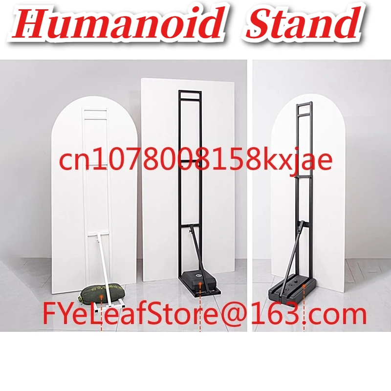 Stand Up Human Shaped Signboard Wedding Background Activity Poster Display Vertical Floor Stand