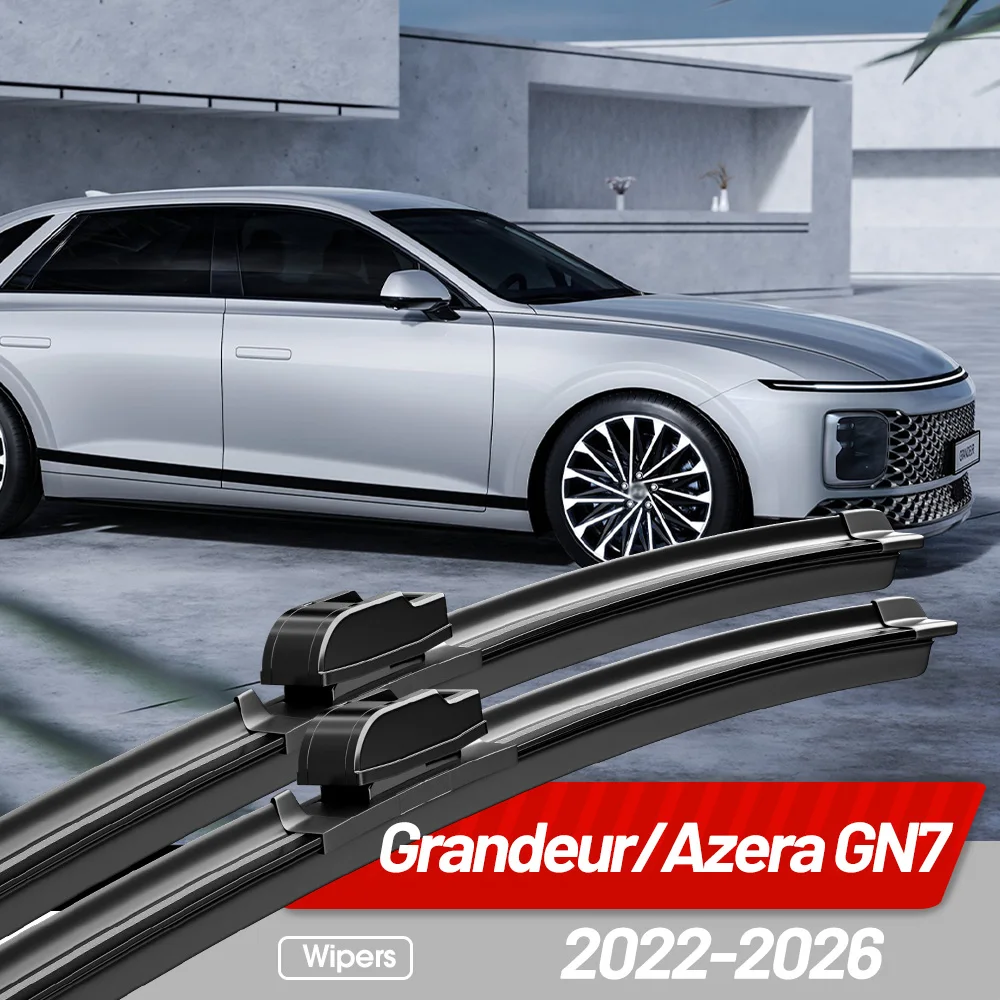 

For Hyundai Grandeur/Azera GN7 2022-2026 Front Wiper Blades Windshield Windscreen Window Accessories 26"18" 2023 2024 2025