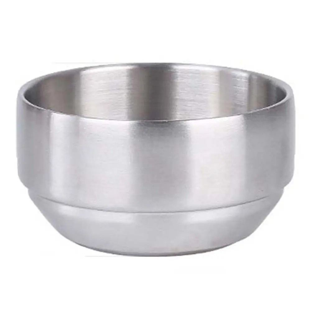 

Gold Steamed Tableware 304 Stainless Steel Container Kitchen Utensils Soup Bowl Mixing Bowls Cereal Bowls Double Rice Bowl