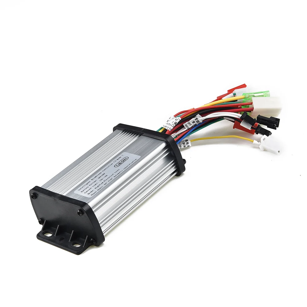 

36V/48V 350W Brushless Controller 6 Tubes For Scooter Electric Bicycle Motor Intelligent Dual-mode Brushless DC Controller