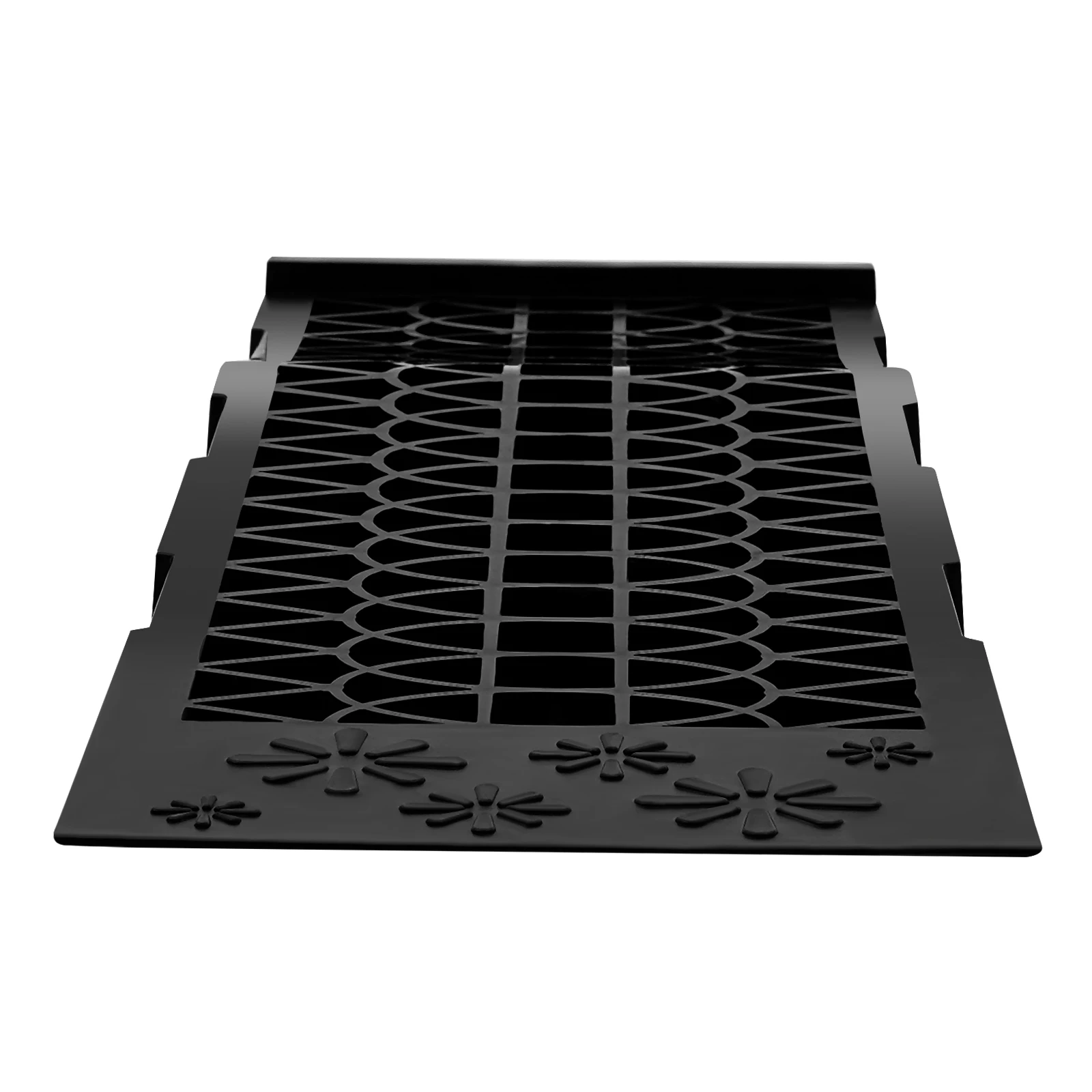 2 Stück Laderampen, Moderne Schwarze Auto-Servicerampen, 2 Stück PP Auto-Servicerampen, 69,8*20*7,8cm Universelle Auto-Servicerampen – Detail 13