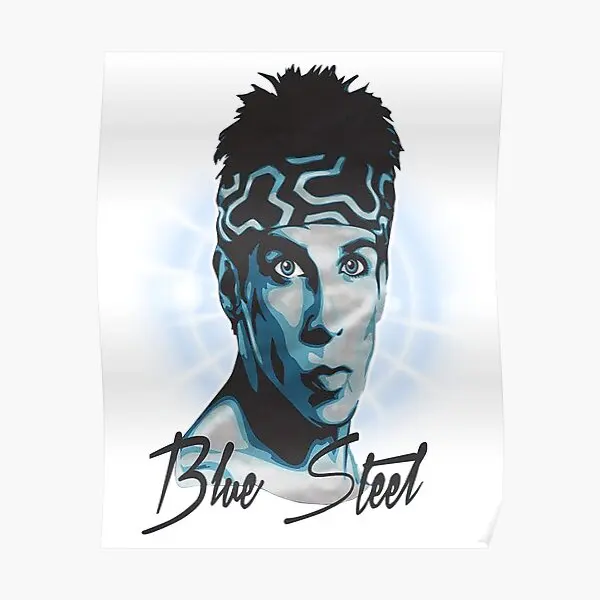 Zoolander Blue Steel  Poster Decor Painting Modern Print Home Vintage Picture Decoration Funny Room Mural Art Wall No Frame