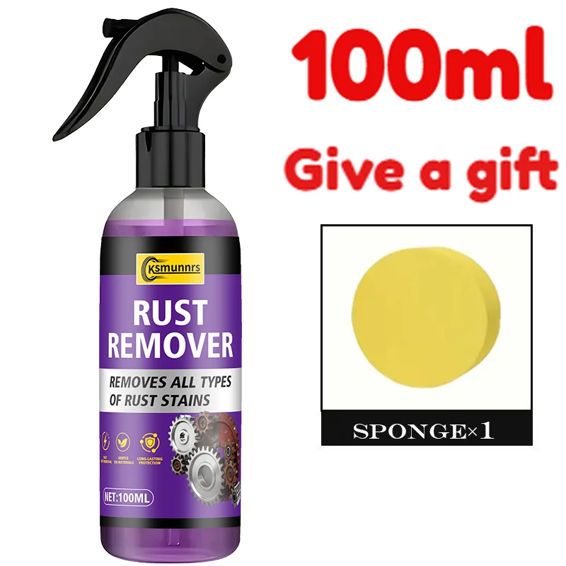 Premium Automotive Brake Disc Rust Remover - Suitable for Cars, Trucks, and Motorcycles. Effectively Restores the Shine to Metal
