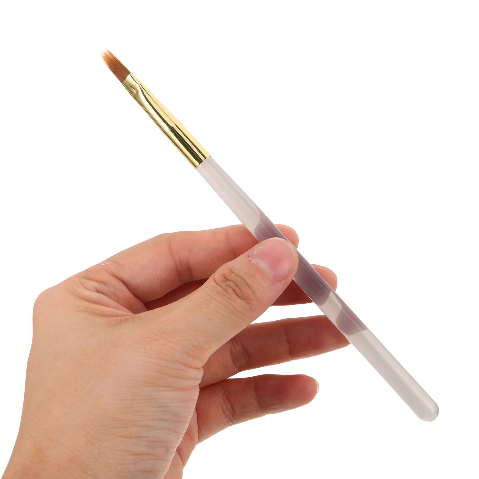 6pcs Nail Art Tools Set Liner Brush For Gradient Gel Polish Manicure Detailing Painting Women'S Nail Design Salon Accessories