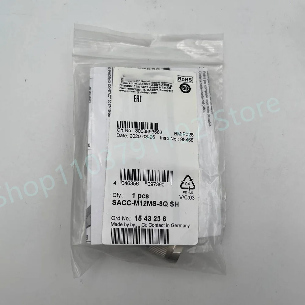 For PHOENIX Data Connector SACC-M12MS-8Q SH 1543236