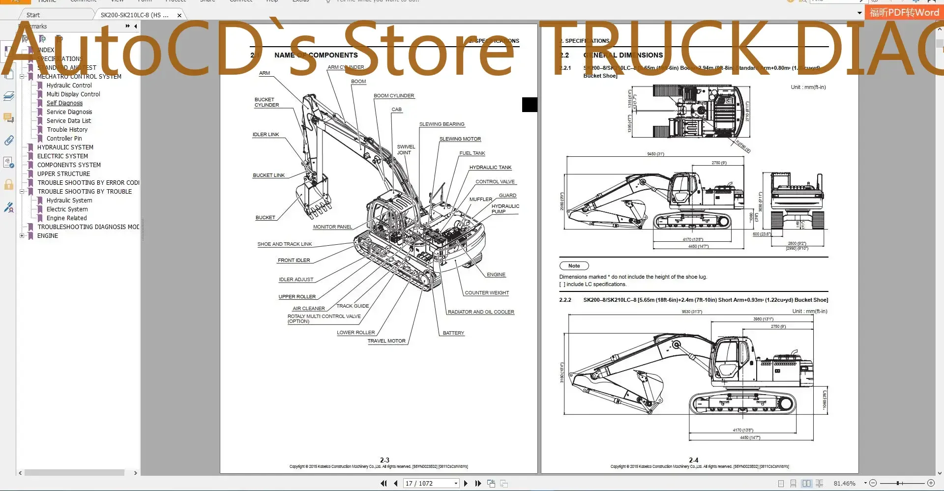 

AutoCD Kobelco 6,17 ГБ PDF DVD4 Обновленное руководство по обслуживанию тяжелых машин 2021. Руководство по магазине.