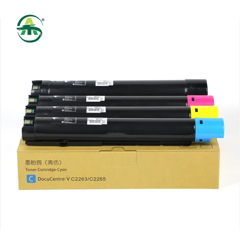 V2265 Copier Toner Cartridge Compatible for Xerox DocuCentre V C2263 2265 ApeosPort C2060 2560 3060 Refill Toner Cartridge CMYK