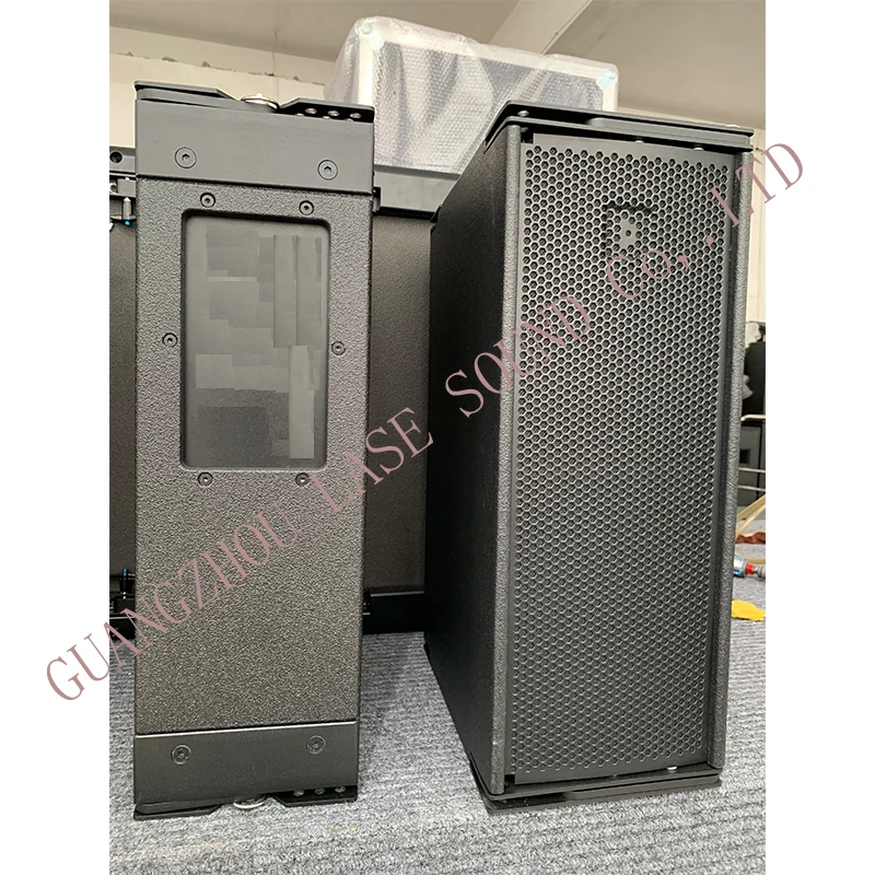 Picture 3: Full Range Dual 8 Inch Line Array Speaker System Three Way Line Array Speakers PA System Outdoor Concert Sound System