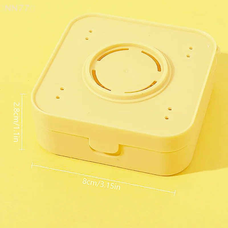 Large Powder Puff Storage Box - Breathable Makeup Sponge Organizer with Dual Use for Dry & Wet Powder, Keep Safe & Hygienic