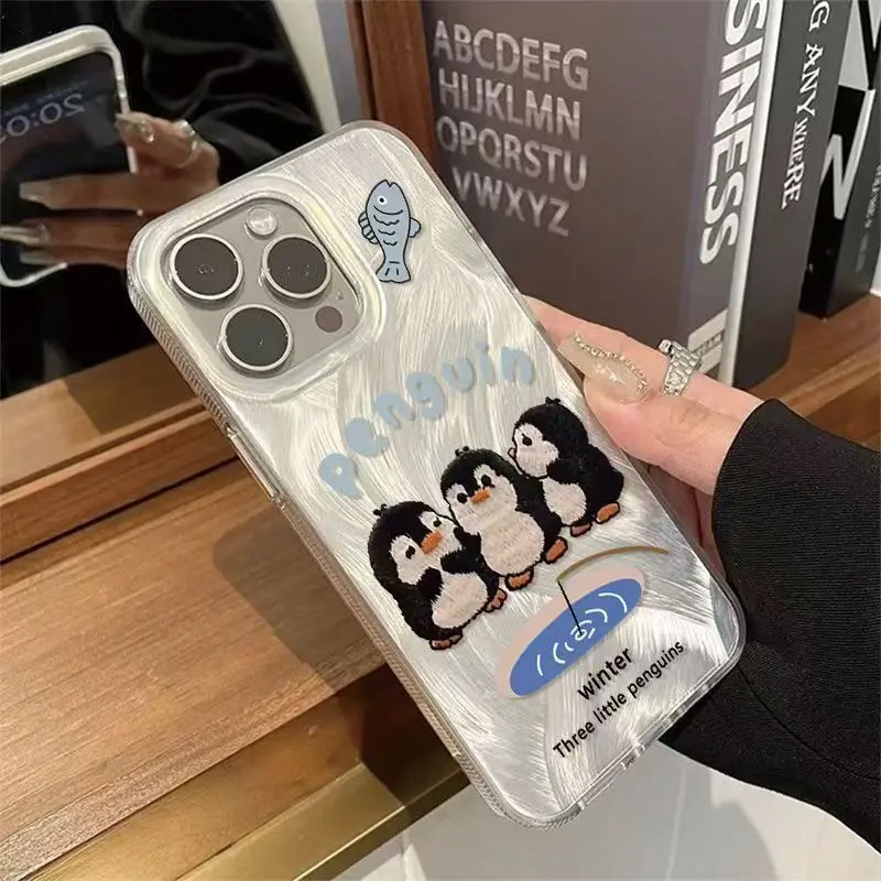 

Korean Case for Samsung Galaxy S25 S24 S23 S22 S21 Ultra FE Plus A05 A15 A55 Camera Protection for Male Female Ins Cartoon Cover