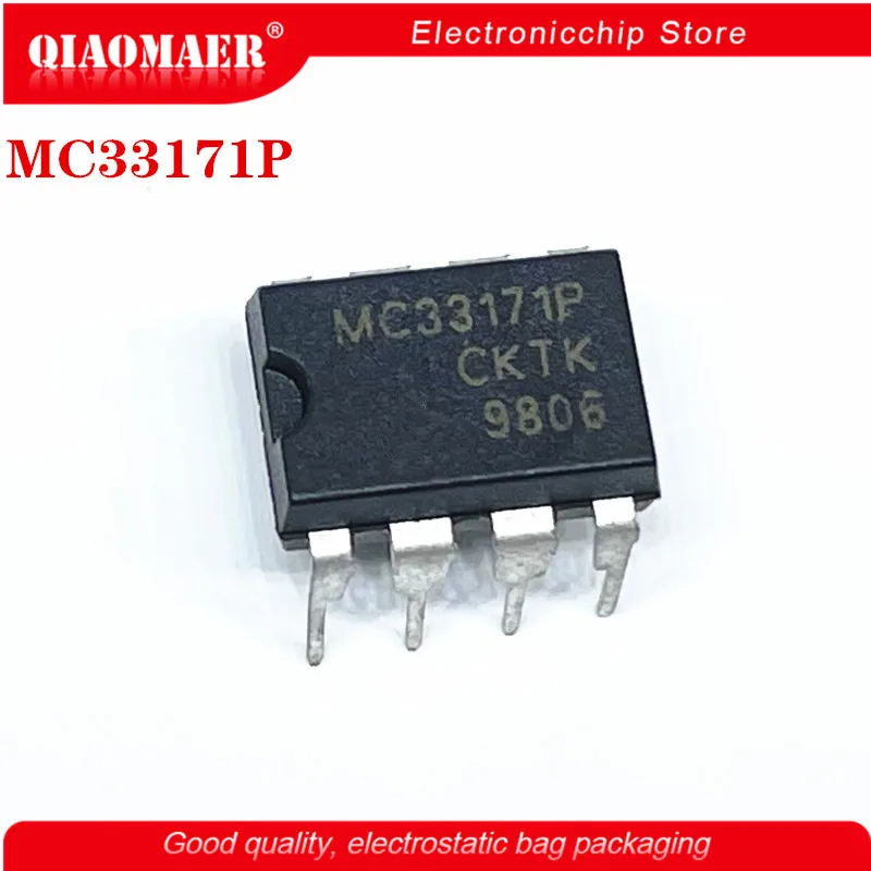 5pcs/lot MC33171P MC33171 33171P DIP-8 Integrated circuit