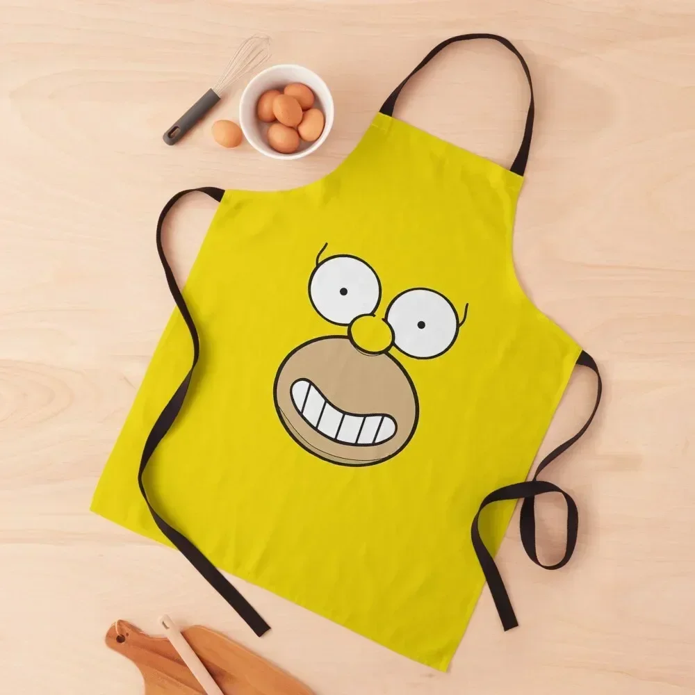 

Homer Background 2 Apron kindergarten teacher Kitchen And Home Items man chef uniform Women's Dress Apron