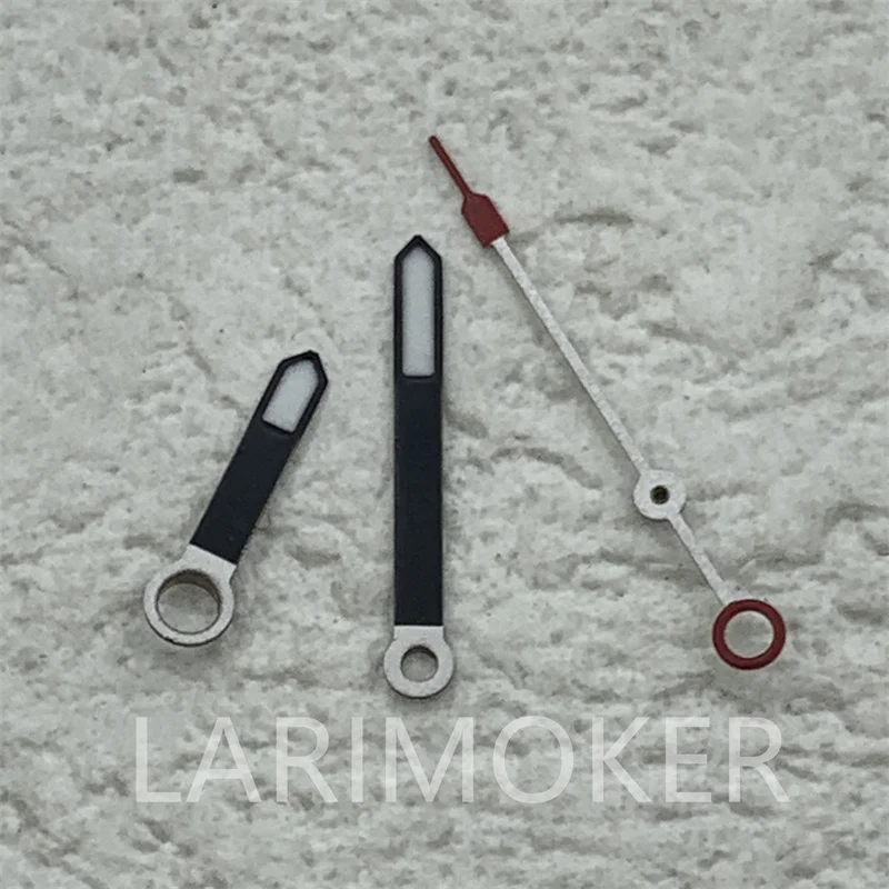 BLIGER Manecillas negras Manecillas verdes superbrillantes con movimiento NH35 NH36 PT5000