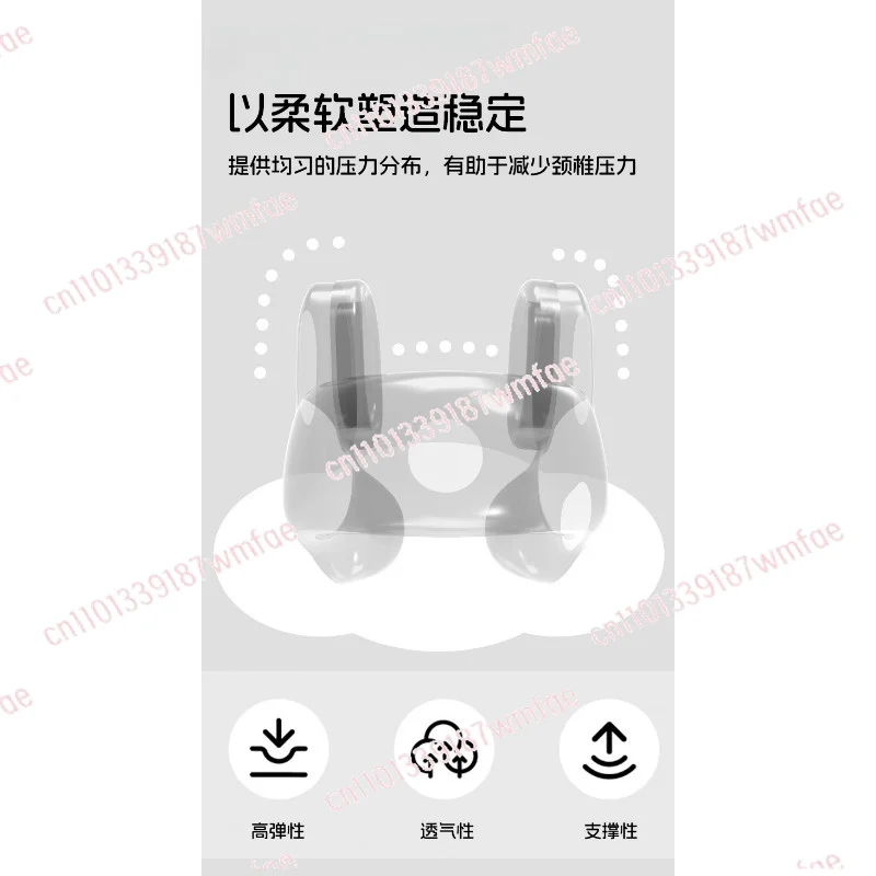 Music noise reduction Active noise reduction + red light hot compress + vibration massage neck pillow