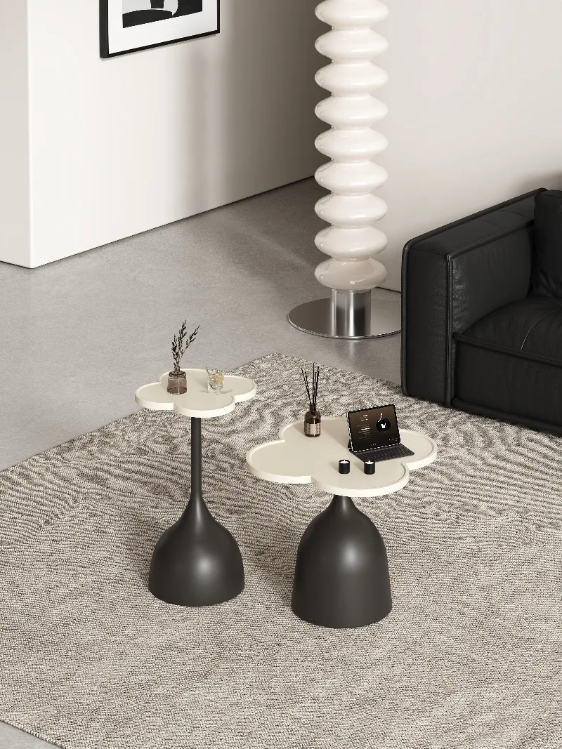 Mesa auxiliar para sofá, mesa de centro creativa, sala de estar, hogar