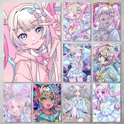 Needy Girl Overdose Game Poster Gallery Prints Self Adhesive Home Decor Decoration Wall Decals Living Room Sticker
