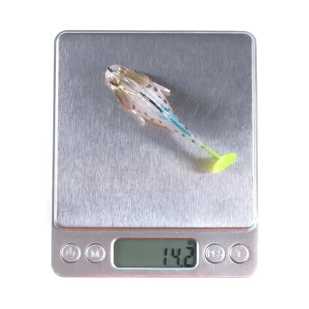 1pcs Silicone Dark Sleeper Wobbler Fishing Lure 7g 14g  Sinking Soft Lure Jig hook Swimbaits Bass Shad for Perch Tackle image 5