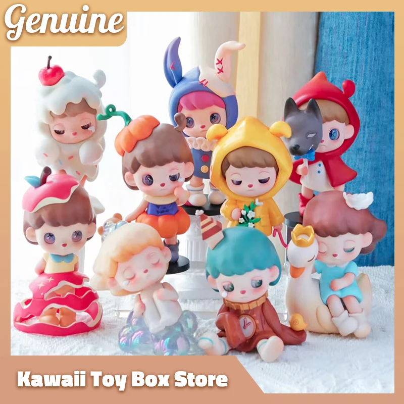 

Genuine ANMOO The World Is Lying Fairy Tale Series Blind Box Toy Cute Doll for Girls Kids Surprise Birthday Gifts Collection