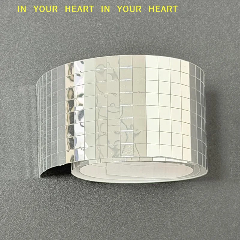【X】4Pcs 100cm Self-Adhesive Glass Mirror Wall Stickers DIY Mosaic Removable Decals for Bathroom Bedroom Home Decoration