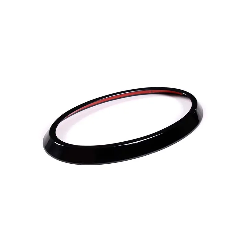 For Subaru Forester 2022+ ABS Carbon Fiber Style Car Front Badge Ring Logo Frame Cover Decoration Trim Stickers Car Accessories - view 2