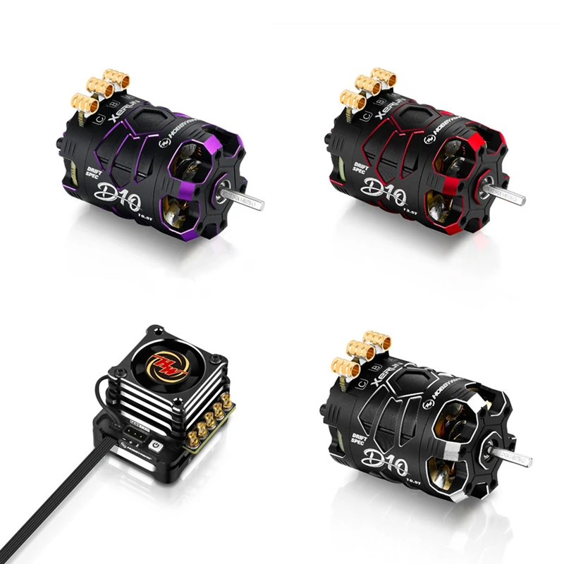 HobbyWing XeRun XD10 PRO high-end ESC brushless inductive D10 motor is applicable to 1:10 RC drift car D5S/D5/D5MR/YD2/YD-2