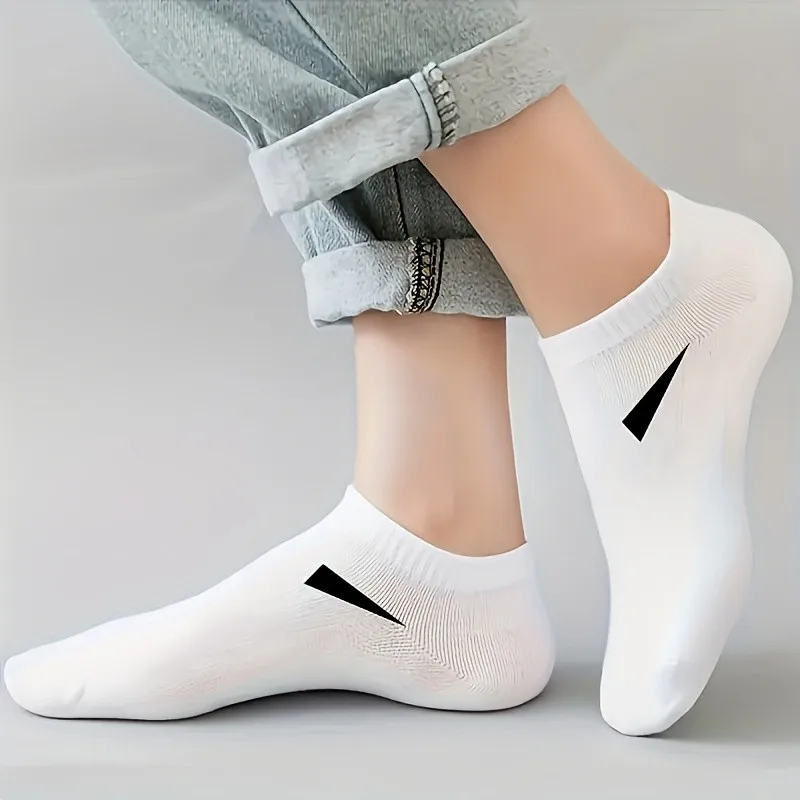 10/20 paires de chaussettes basses pour femmes, respirantes, couleur unie, invisibles, courtes, pour le sport, les loisirs et le quotidien, noir, blanc, gris