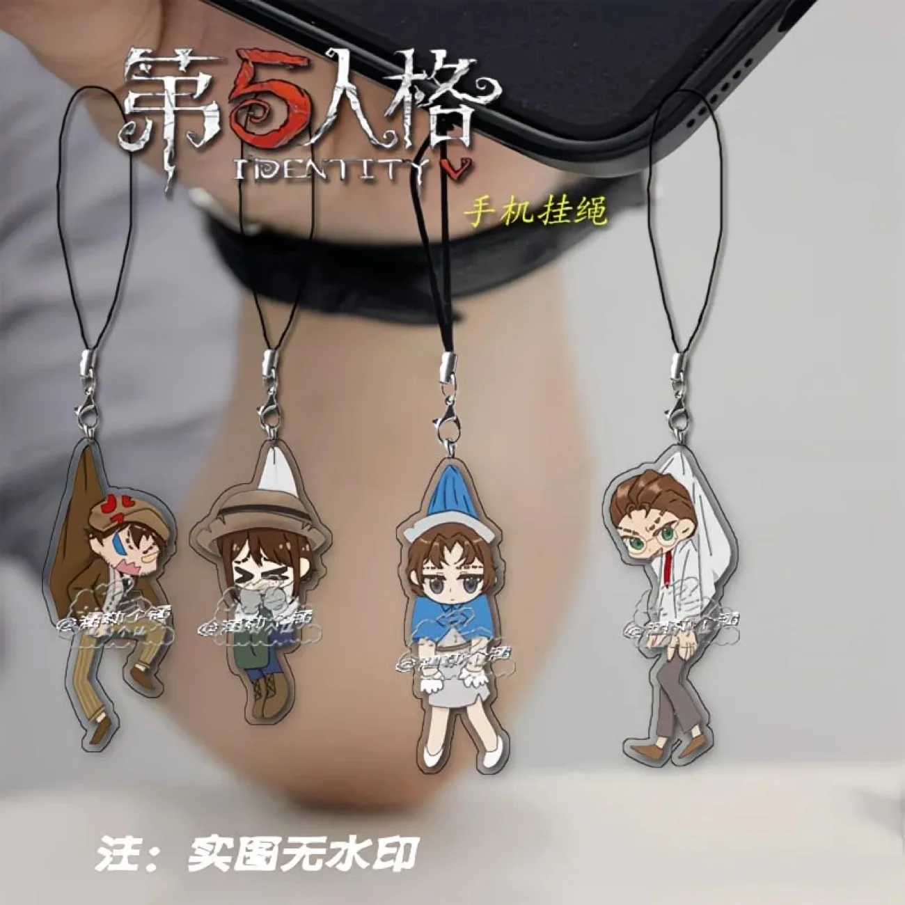 새로운 다섯 번째 성격 캐릭터 코스프레 만화 전화줄 귀여운 변호사 의사 아크릴 장식 펜던트 걸이줄
