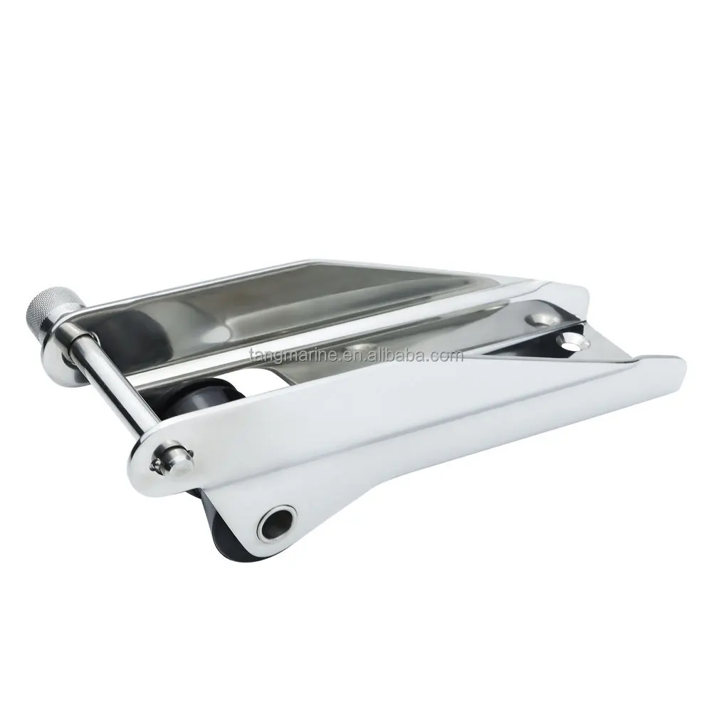 

Носовой ролик якоря для лодки из нержавеющей стали, новые детали морского оборудования для лодок, алюминиевый материал