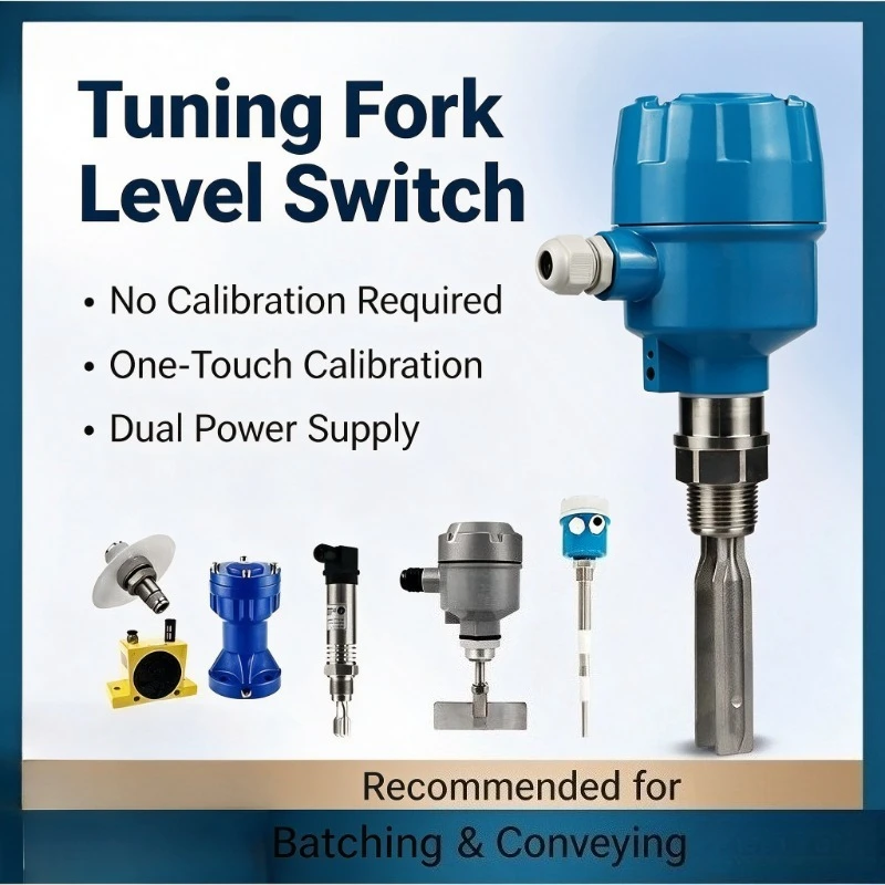 Tuning Fork Level Switch Tuning Fork Level Sensor Explosion-Proof Liquid Level Sensor For Liquid & Solid