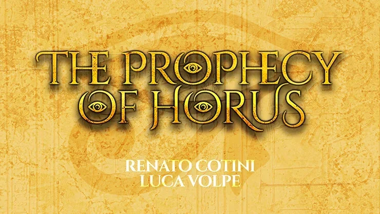 THE PROPHECY OF HORUS By Luca Volpe Card Magic Tricks Close Up Magic Magia Magie Magicians Prop Accessory Illusion Gimmick