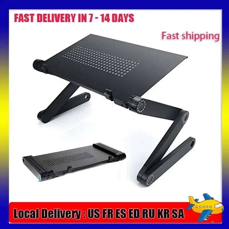 Laptop Stand Folding Portable Notebook Computer Table Lapdesk for Sofa TV Bed PC Desk Stand (Fast delivery in 7 - 14 days)