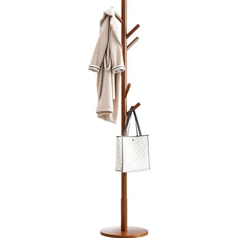 Living Room Coat Racks Wooden Hallway Hanger Tree Original Coat Racks White Mobile Children Burro Ropa Entrance Furniture WW50CR