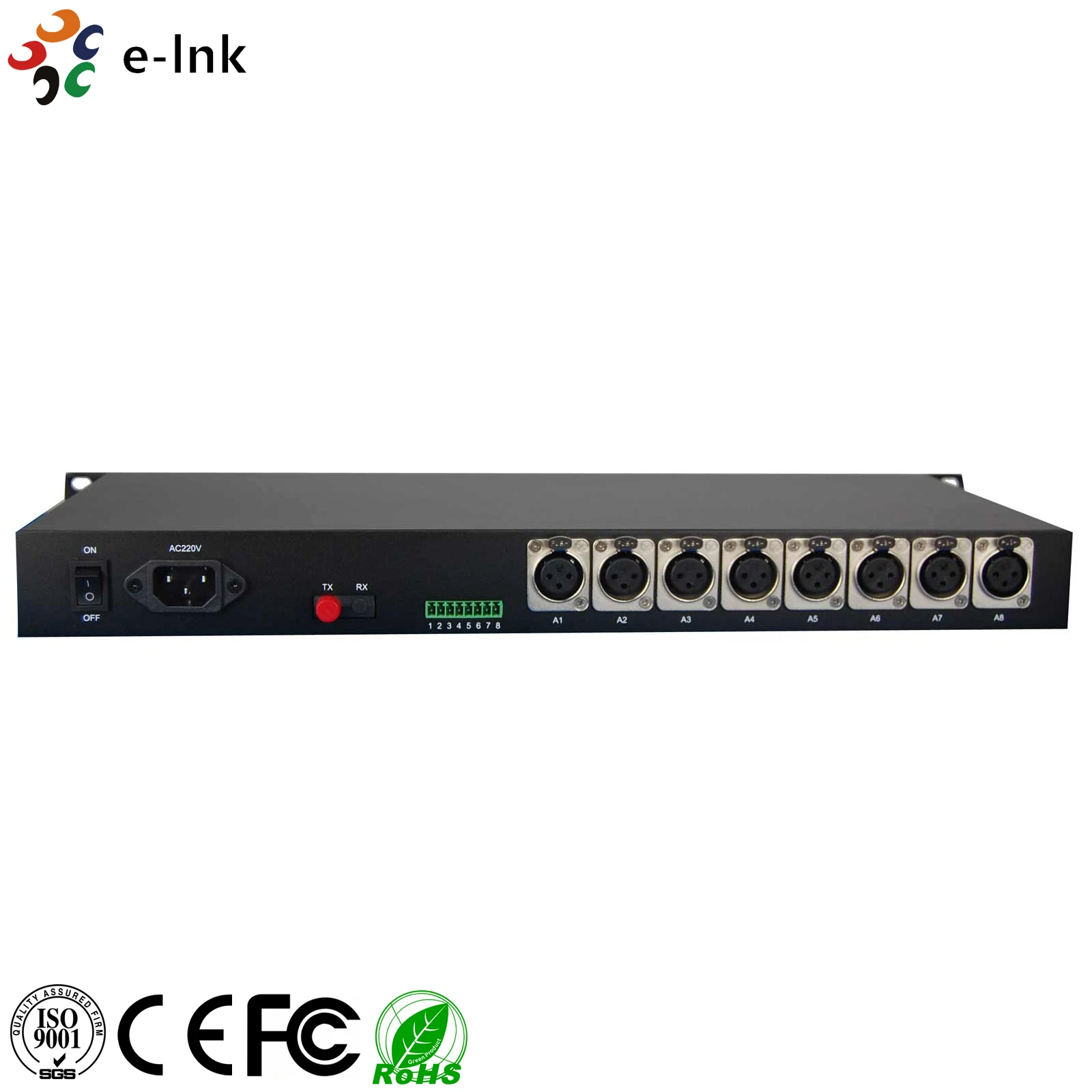 1 ~ 16 XLR معدد ألياف الصوت #6