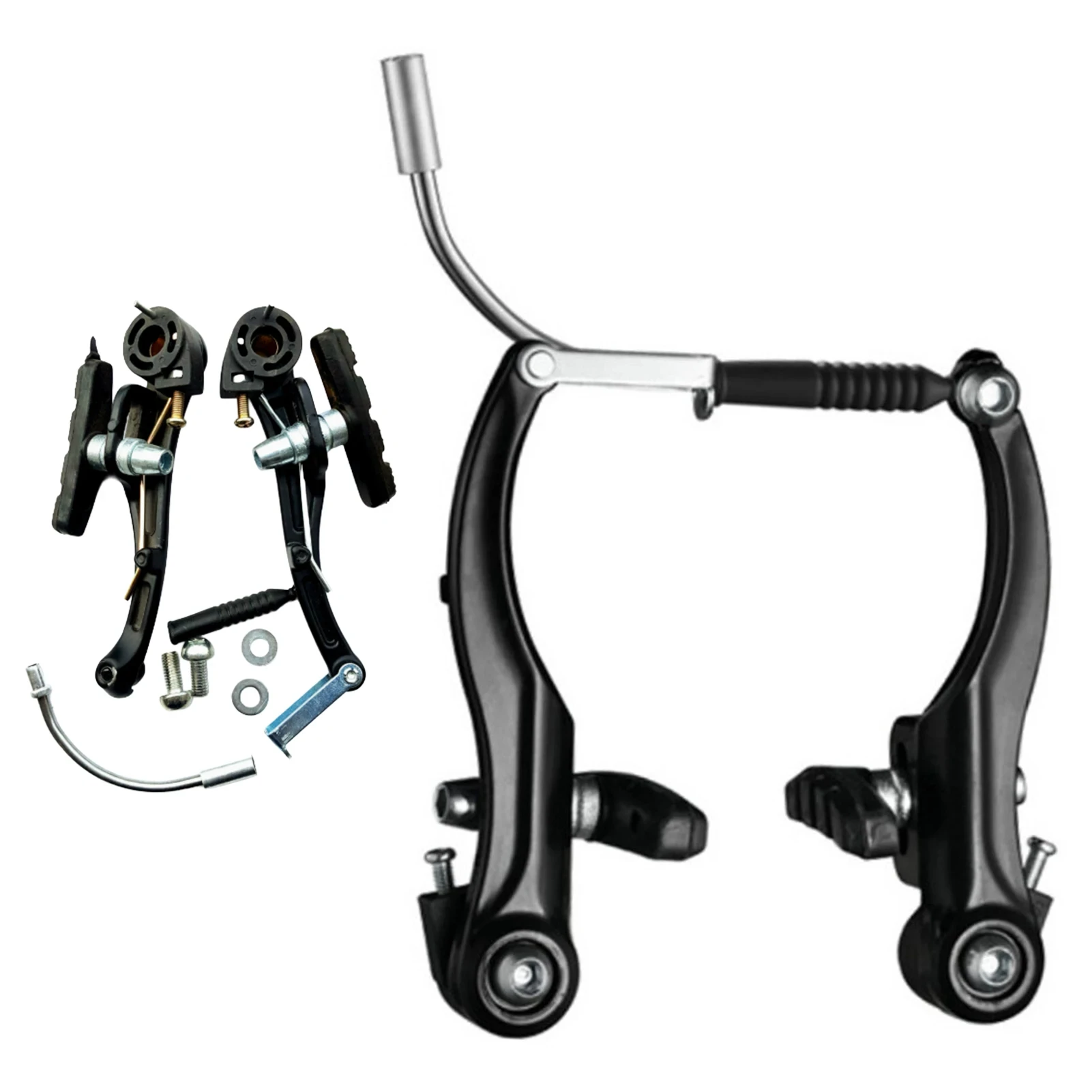 AliExpress HOMEFISH Aluminum Alloy Bike V Model Brake Left Right Hand Inner Outer Callipers Cables for Most Bicycle Road Bike