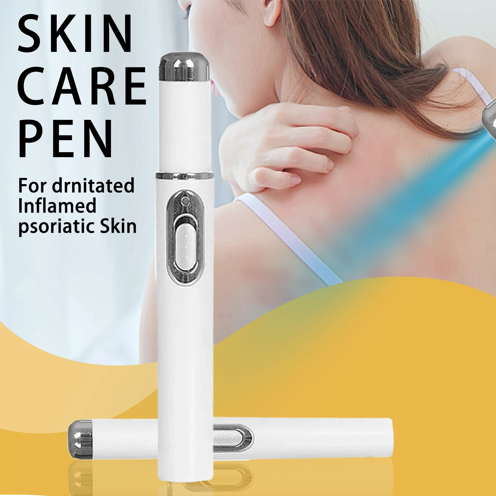 

Laser Skin Care Pen Repair Skin Itching Redness and Swelling Relieve Itching Improve Skin Condition External Care for The Skin