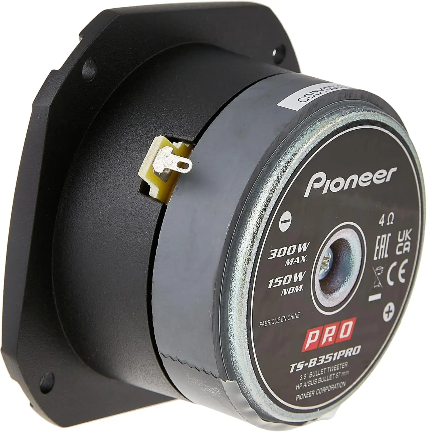 П.Р.О. Серия TS-B351PRO 3,5-дюймовые высокочастотные динамики (пара) — автомобильная аудиосистема мощностью 250 Вт, High-SPL и Pro